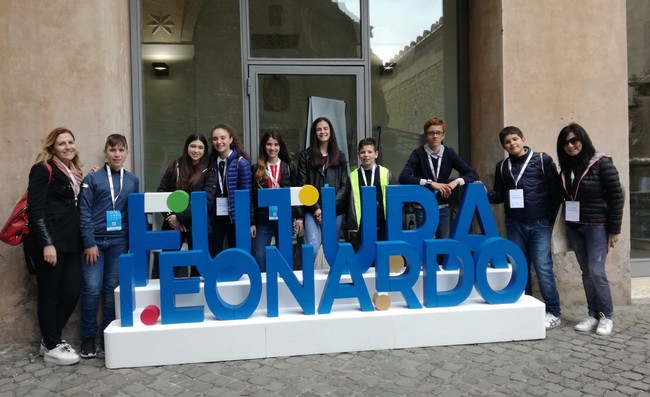 L’Istituto Comprensivo Pescara 4 rappresenta la regione Abruzzo al FuturaLeonardo a Roma