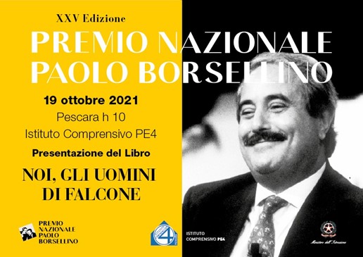 19 ottobre 2021. Pescara. Ore 10 presso l'Istituto Comprensivo Pescara 4. Presentazione del libro 