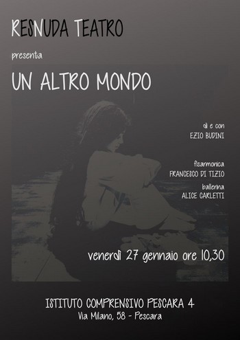 resnuda teatro presenta "un altro mondo". Venerdì 27 gennaio ore 10:30