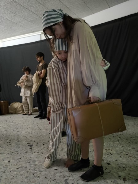 scena della rappresentazione teatrale